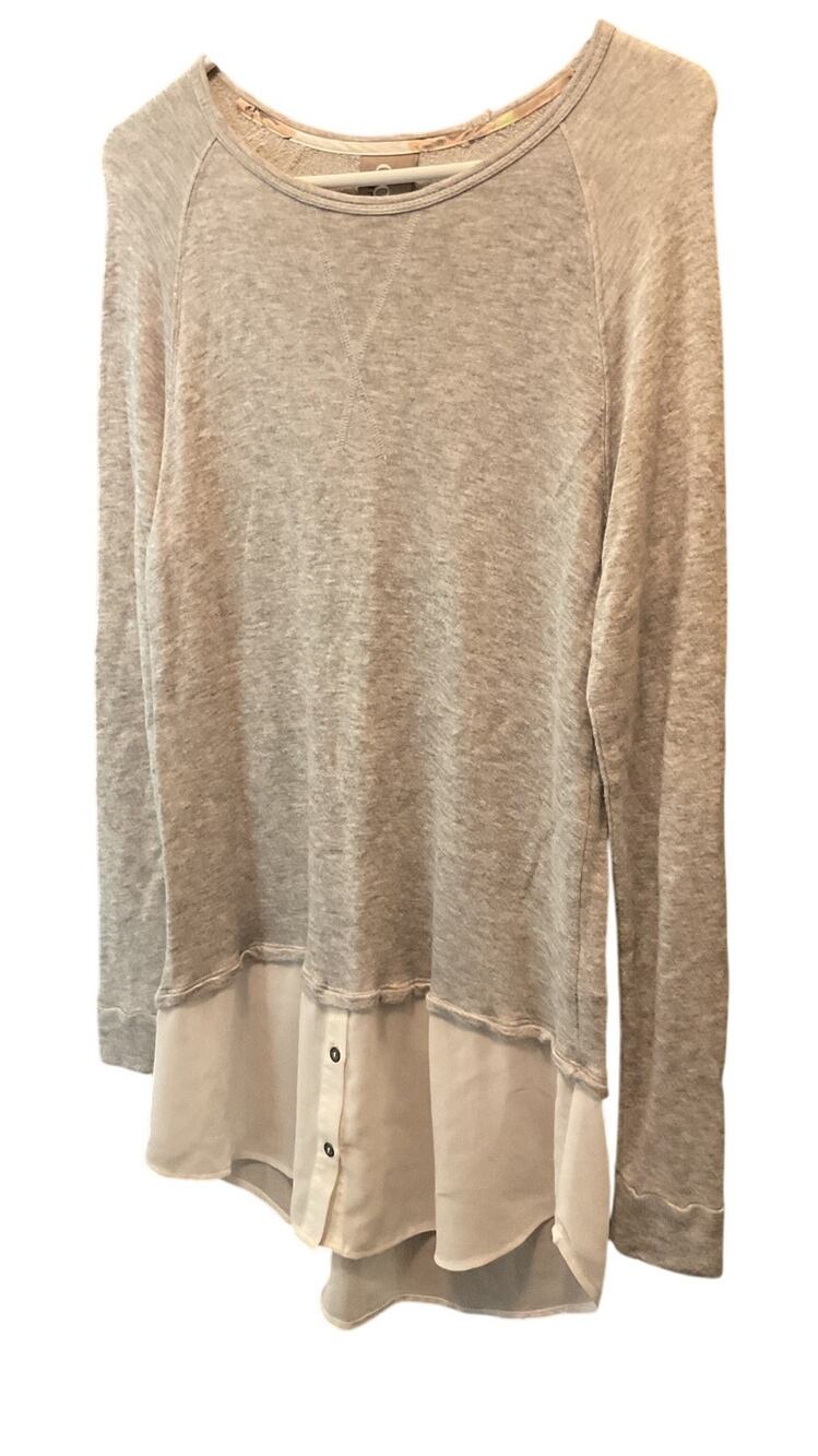 Dolan Left Coast Collection Layer Look Sweater Knit Top Sz XS